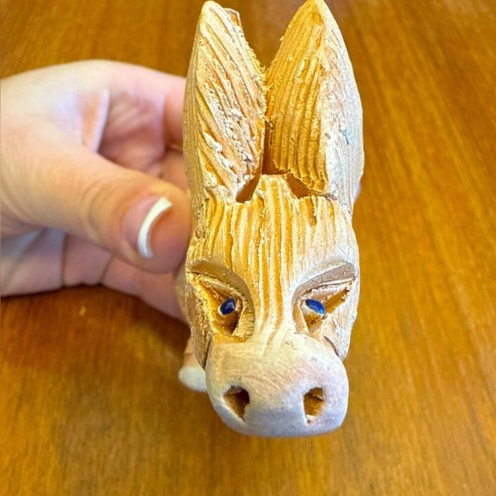 Artesania Rinconada Handmade Uruguayan Pottery Donkey Burro
